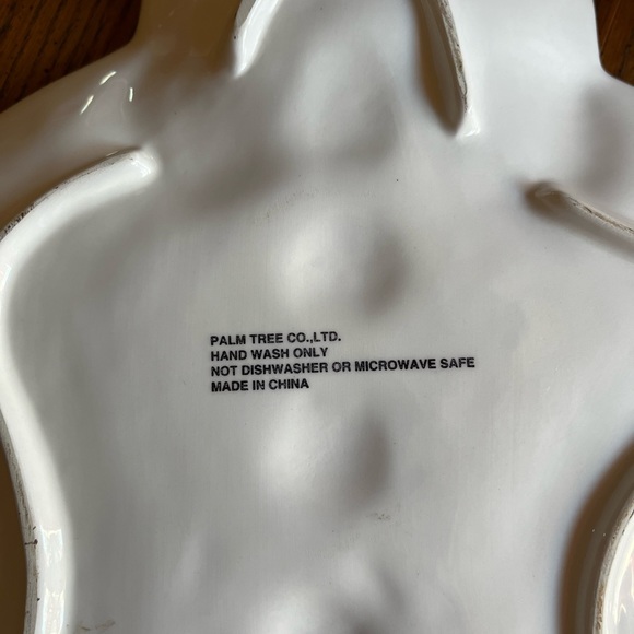 Palm Tree Co Gingerbread Man Candy Dish Cookie Plate 12” X 10” Platter - Picture 4 of 6